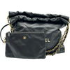 シャネル CHANEL CHANEL22 スモール AS3260 ブラック ゴールド金具 カーフスキン レディース トートバッグ