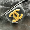 シャネル CHANEL CHANEL25 スモール AS5293 ブラック ゴールド金具 シャイニーカーフスキン レディース ショルダーバッグ