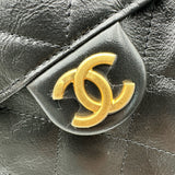 シャネル CHANEL CHANEL25 スモール AS5293 ブラック ゴールド金具 シャイニーカーフスキン レディース ショルダーバッグ