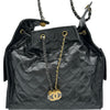 シャネル CHANEL CHANEL25 スモール AS5293 ブラック ゴールド金具 シャイニーカーフスキン レディース ショルダーバッグ