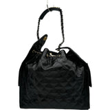 シャネル CHANEL CHANEL25 スモール AS5293 ブラック ゴールド金具 シャイニーカーフスキン レディース ショルダーバッグ