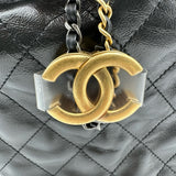 シャネル CHANEL CHANEL25 スモール AS5293 ブラック ゴールド金具 シャイニーカーフスキン レディース ショルダーバッグ
