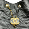 シャネル CHANEL CHANEL25 スモール AS5293 ブラック ゴールド金具 シャイニーカーフスキン レディース ショルダーバッグ