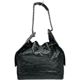 シャネル CHANEL CHANEL25 スモール AS5293 ブラック ゴールド金具 シャイニーカーフスキン レディース ショルダーバッグ
