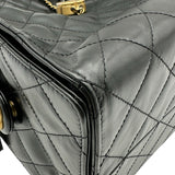 シャネル CHANEL CHANEL25 スモール AS5293 ブラック ゴールド金具 シャイニーカーフスキン レディース ショルダーバッグ