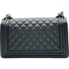 シャネル CHANEL ボーイシャネ25 A67086 ブラック シルバー金具 キャビアスキン レディース ショルダーバッグ