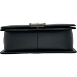 シャネル CHANEL ボーイシャネ25 A67086 ブラック シルバー金具 キャビアスキン レディース ショルダーバッグ