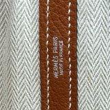 エルメス HERMES ガーデンパーティPM □K刻印 ゴールド シルバー金具 ネゴンダ レディース トートバッグ