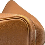エルメス HERMES ガーデンパーティPM □K刻印 ゴールド シルバー金具 ネゴンダ レディース トートバッグ