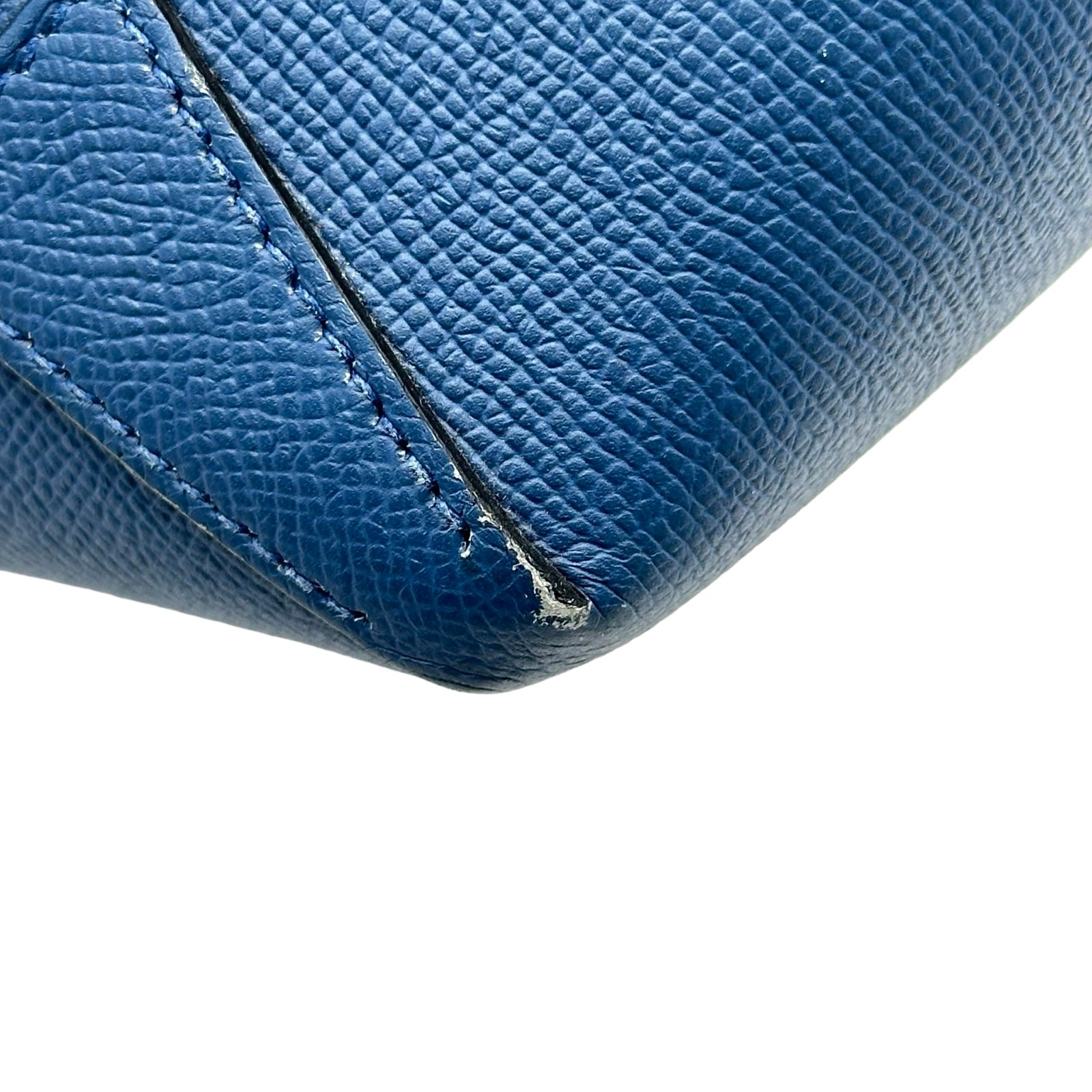 エルメス HERMES マキシボックスカバス30 A刻印 ブルーアガット