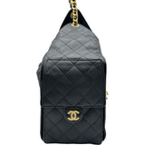 シャネル CHANEL CHANEL25 スモール AS5293 ブラック ゴールド金具 キャビアスキン レディース ショルダーバッグ