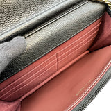 シャネル CHANEL マトラッセチェーンウォレット AP0250 ブラック ゴールド金具 キャビアスキン レディース ショルダーバッグ