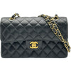 シャネル CHANEL マトラッセ23 A01113 ブラック ゴールド金具 キャビアスキン レディース ショルダーバッグ
