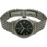 インターナショナルウォッチカンパニー IWC パイロットウォッチ マークXII IWC創業125周年記念モデル IW442102 ブラック ステンレススチール 手巻き レディース 腕時計