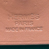 エルメス HERMES エールバッグジップMM □R刻印 バンブー・ナチュラル シルバー金具 トワル・ハンター レディース ショルダーバッグ