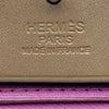 エルメス HERMES エールバッグジップPM □Q刻印 ナチュラル・ピンク シルバー金具 トワル・ハンター レディース ショルダーバッグ