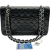 シャネル CHANEL マトラッセ25 A01112 ブラック シルバー金具 キャビア レディース ショルダーバッグ