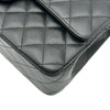シャネル CHANEL マトラッセ25 A01112 ブラック シルバー金具 キャビア レディース ショルダーバッグ