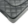 シャネル CHANEL マトラッセ25 A01112 ブラック シルバー金具 キャビア レディース ショルダーバッグ