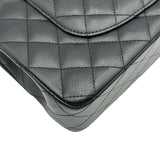 シャネル CHANEL マトラッセ25 A01112 ブラック シルバー金具 キャビア レディース ショルダーバッグ