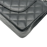 シャネル CHANEL マトラッセ25 A01112 ブラック シルバー金具 キャビア レディース ショルダーバッグ