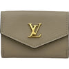 ルイ・ヴィトン LOUIS VUITTON ポルトフォイユ・ロックミニ M69340 グレージュ トリヨン レディース 三つ折り財布