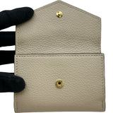 ルイ・ヴィトン LOUIS VUITTON ポルトフォイユ・ロックミニ M69340 グレージュ トリヨン レディース 三つ折り財布