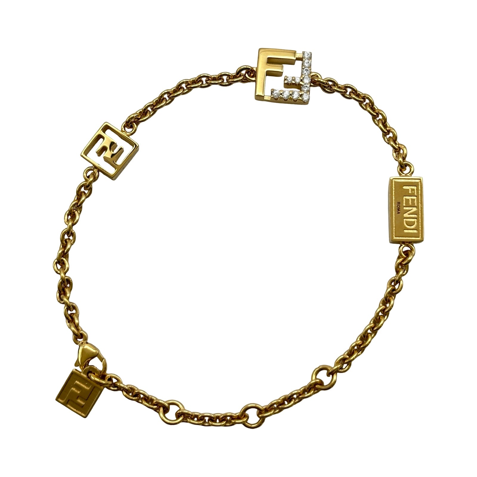 フェンディ FENDI フォーエバーフェンディブレスレット ゴールド