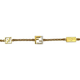 フェンディ FENDI フォーエバーフェンディブレスレット ゴールド メタル/ラインストーン アクセサリー