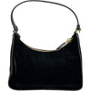 プラダ PRADA トライアングルロゴショルダー 1N204X ブラウン系/ゴールド金具 ベロア レディース ショルダーバッグ