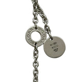 ブルガリ BVLGARI セーブザチルドレン オニキス/ルビー ネックレス シルバー Ag925 オニキス ルビー ジュエリー