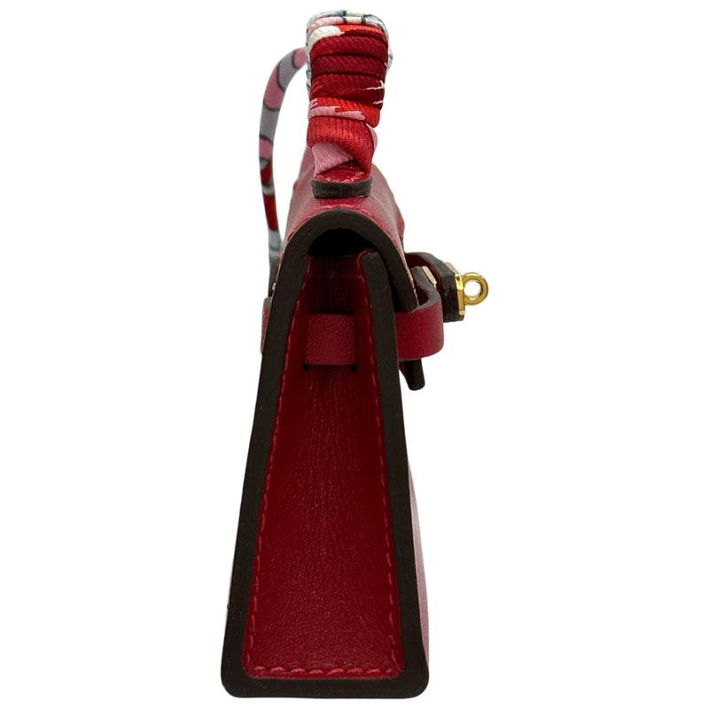 エルメス HERMES ケリーツイリーチャーム Y刻印 ルージュヴィフ