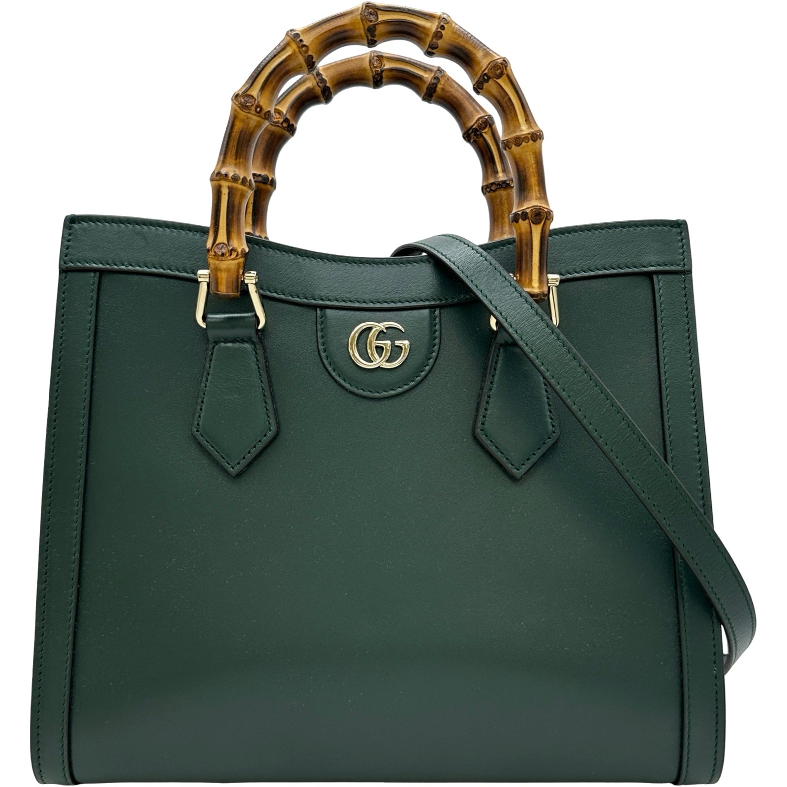 グッチ GUCCI ダイアナミディアムトートバッグ 853226 グリーン