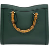 グッチ GUCCI ダイアナミディアムトートバッグ 853226 グリーン/ゴールド金具 レザー レディース トートバッグ