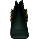 グッチ GUCCI ダイアナミディアムトートバッグ 853226 グリーン/ゴールド金具 レザー レディース トートバッグ