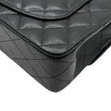 シャネル CHANEL マトラッセ23 A01113 ブラック/ゴールド金具 キャビアスキン レディース ショルダーバッグ