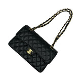 シャネル CHANEL マトラッセ23 A01113 ブラック/ゴールド金具 キャビアスキン レディース ショルダーバッグ