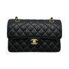 シャネル CHANEL マトラッセ23 A01113 ブラック/ゴールド金具 キャビアスキン レディース ショルダーバッグ