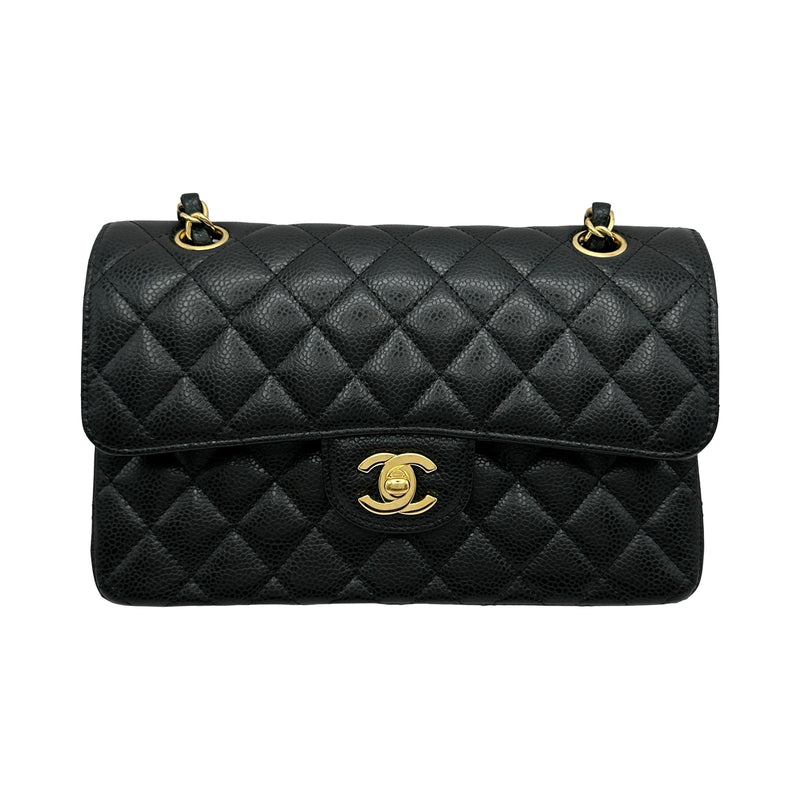 CHANEL シャネル マトラッセ25 キャビアスキン ブラック ゴールド金具 シャネル CHANEL マトラッセ23 A01113 ブラック/ゴールド金具 キャビア