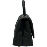 シャネル CHANEL ココハンドルXXS AS2215 ブラック/ゴールド金具 キャビアスキン レディース ショルダーバッグ