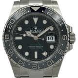 ロレックス ROLEX GMTマスター2 126710GRNR ブラック ステンレススチール 自動巻き メンズ 腕時計