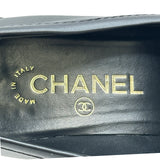 シャネル CHANEL ココマークターンロックマトラッセローファー G46692 ブラック レザー レディース ローファー