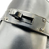 エルメス HERMES アイコンケリー金具レザーローファー H241934Z ブラック レザー メンズ ローファー
