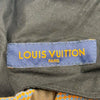 ルイ・ヴィトン LOUIS VUITTON ダブルフェイス3Dポケットカーゴパンツ HOP05W カーキ コットン メンズ カーゴパンツ