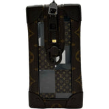 ルイ・ヴィトン LOUIS VUITTON スリムソフトトランク M20871 ブラウン モノグラム・チェス メンズ ショルダーバッグ