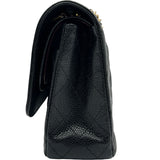 シャネル CHANEL マトラッセ25 A01112 ブラック ゴールド金具 キャビアスキン レディース ショルダーバッグ