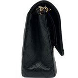 シャネル CHANEL マトラッセ25 A01112 ブラック ゴールド金具 キャビアスキン レディース ショルダーバッグ