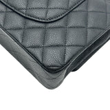 シャネル CHANEL マトラッセ25 A01112 ブラック ゴールド金具 キャビアスキン レディース ショルダーバッグ