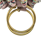 シャネル CHANEL バケット型チェーンショルダーバッグ 23番台 マルチカラー ゴールド金具 ツイード レディース ショルダーバッグ