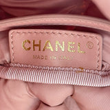 シャネル CHANEL バケット型チェーンショルダーバッグ 23番台 マルチカラー ゴールド金具 ツイード レディース ショルダーバッグ